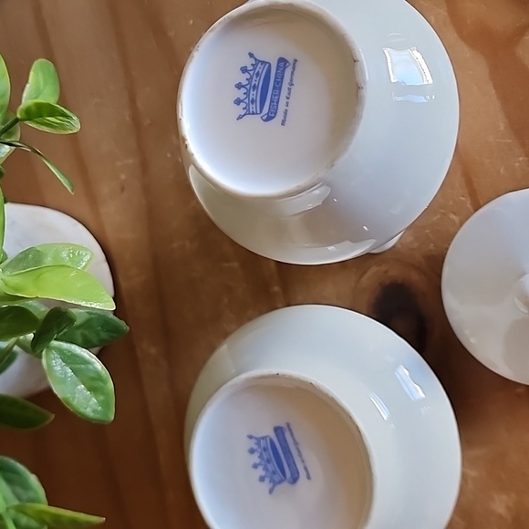 Vintage KAHLA Floral Porcelain Coffee Set - Picture 13 of 16